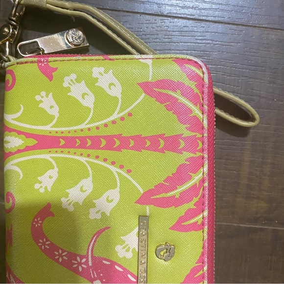 Spartina Retreat Elephant print wristlet - Picture 8 of 10